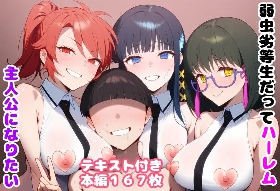 弱虫劣等生だってハーレム主人公になりたい