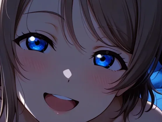 曜の全力誘惑に負けちゃう主観 ～ヤル気マンマンAqours少女に押し倒される～