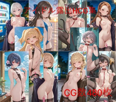アイドル露出HCG集