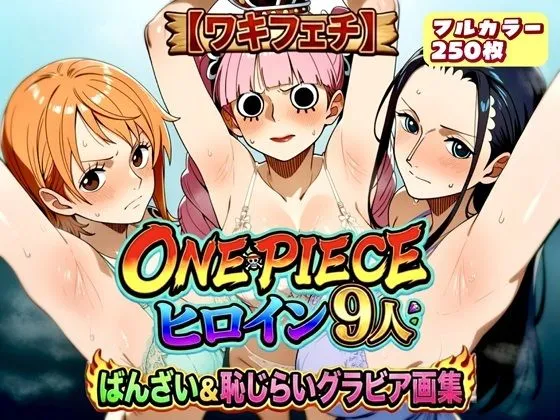 【ワキフェチ】ONEPIECE_ヒロイン9人_ばんざい＆恥じらいグラビア画集