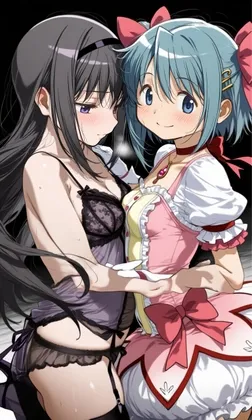ほむら と さやかがイチャイチャする本