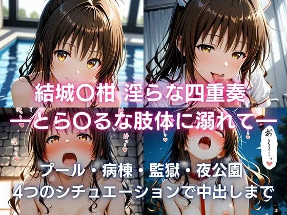 結城〇柑 淫らな四重奏 ―とらぶるな肢体に溺れて― プール・病棟・監獄・夜公園 4つのシチュエーションで中出しまで